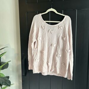 Bow sweater